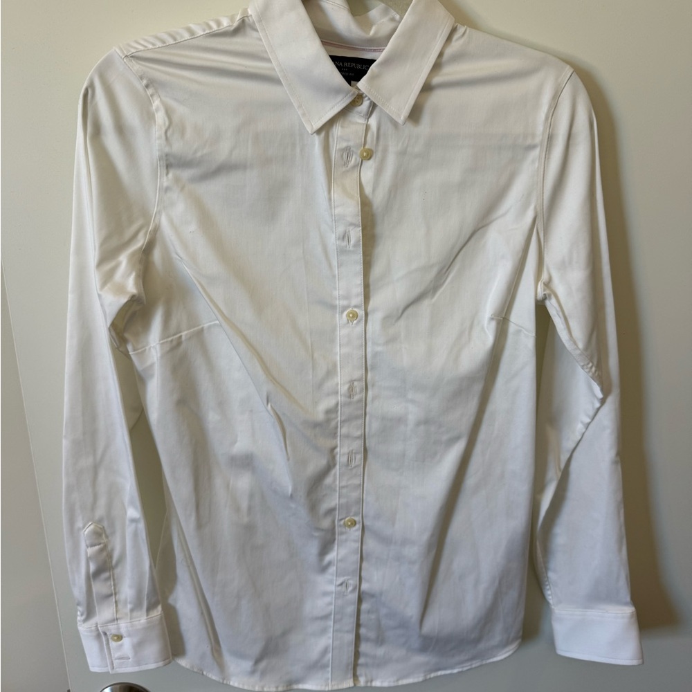 Banana Republic White Dress Shirt for Men